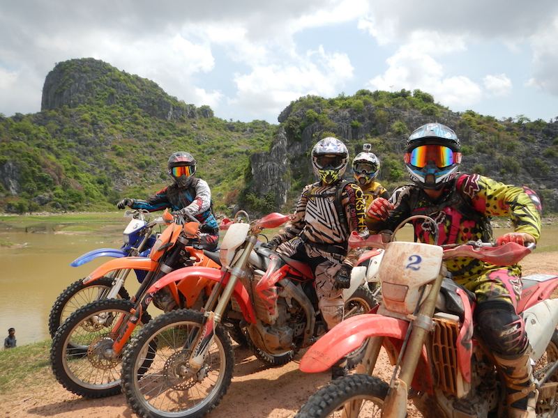 Crossing The Border With A Motorbike Between Laos And Cambodia - The Ultimate Guide to Laos Motorbike Tours