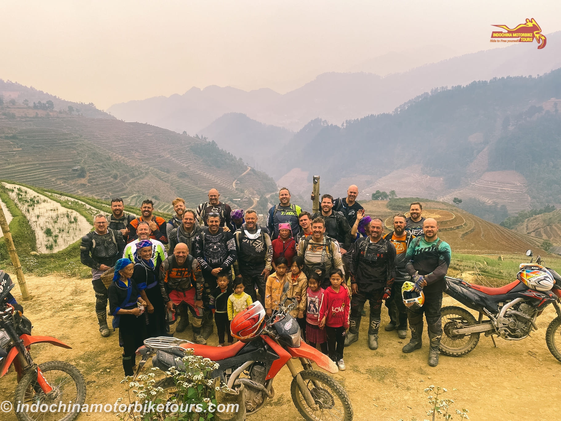 Exhilarating Vietnam Offroad Motorcycle Tour to Mai Chau, Ta Xua , Ngoc Chien & Sapa
