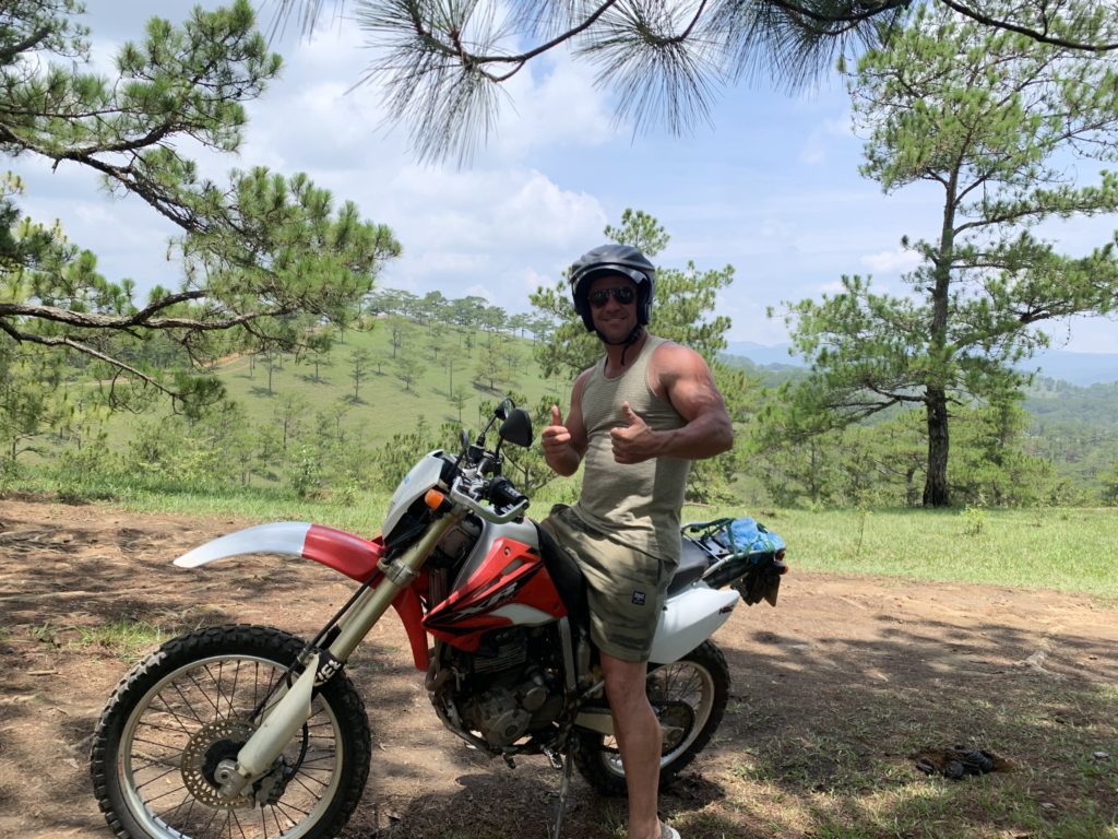 bike in dalat 1024x768 - Top 8 Reasons Why You Should Choose Dalat for Your Motorbike Tour