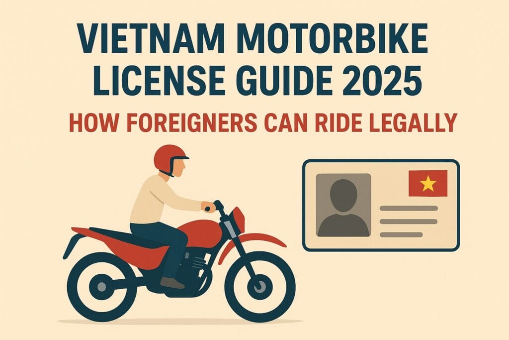 Vietnam Motorbike License Guide 2025: How Foreigners Can Ride Legally