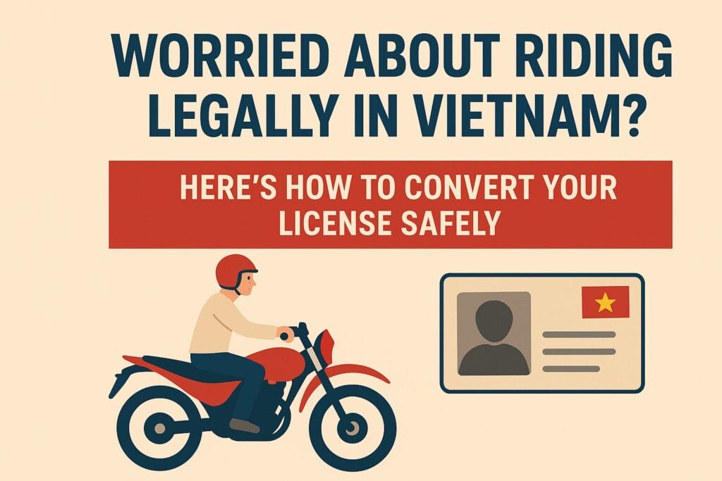 Worried About Riding Legally in Vietnam? Here’s How to Convert Your License Safely