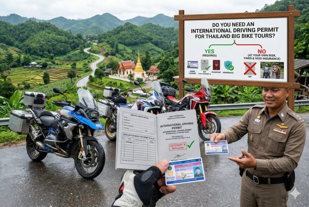 Do You Need an International Driving Permit for Thailand Big Bike Tours?
